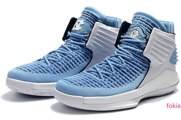 

new 32 xxxii flights speed 32 north carolina blue mens basketball shoes sports shoes 7-12