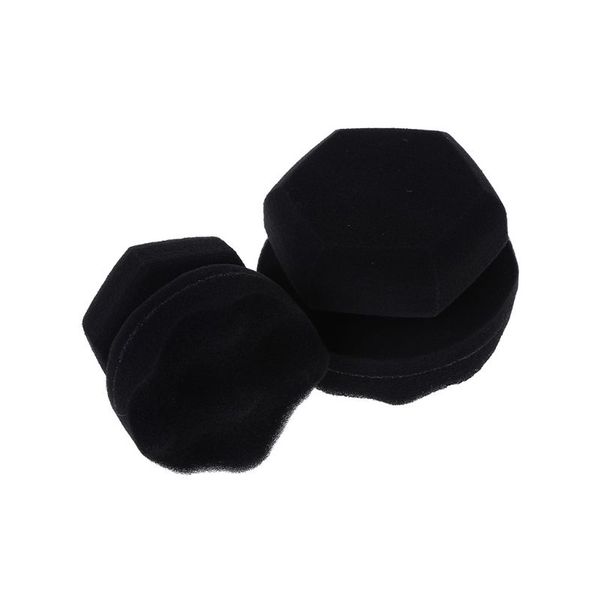 

wave type tire dressing tools hex grip applicator handheld tire waxing sponge