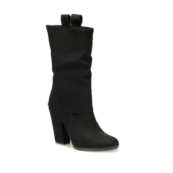 

flo ribas85z suede black women boots butigo