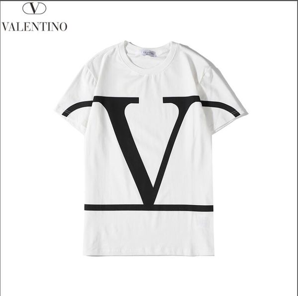 

2020 selling designers t-shirt men's shirt t-shirt fashion summer tide brand letter printing luxury men's shirt clothing--12, White