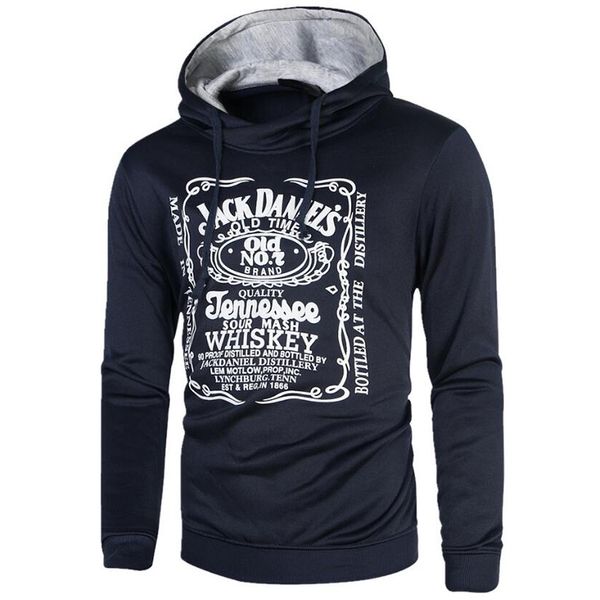 

t-bird hoodies men letter printing hip hop sweatshirt fashion mens hoodie brand autumn pullover male hoody moletom masculino xxl, Black