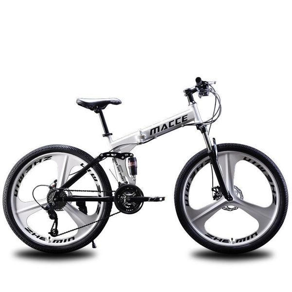 

2020 mountain bike 21 speed 26"inch folding bike road bike double disc brakes folding mountain bikes student bicycle bicicleta