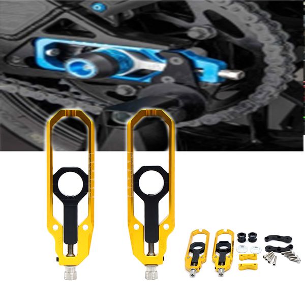 

motorcycle accessories for yamaha tmax530 tmax 530 2013 2014 2015 2016 chain adjusters tensioners cnc aluminum moto parts