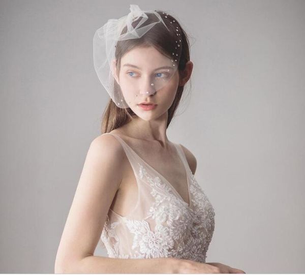 New European And American Style Rhinestone Wedding Short Yarn