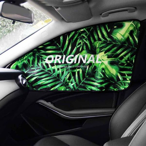 

universal car cartoon cute magnetic car cover sunshade curtain window sun visor protector sun shade auto visor windscreen block