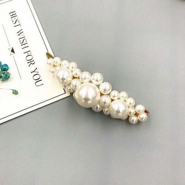 

simone rocha pearl hair clip barrette hairclip hairpins pearl white skull hair clips ivoor parel haarspelden jserr, Black;brown