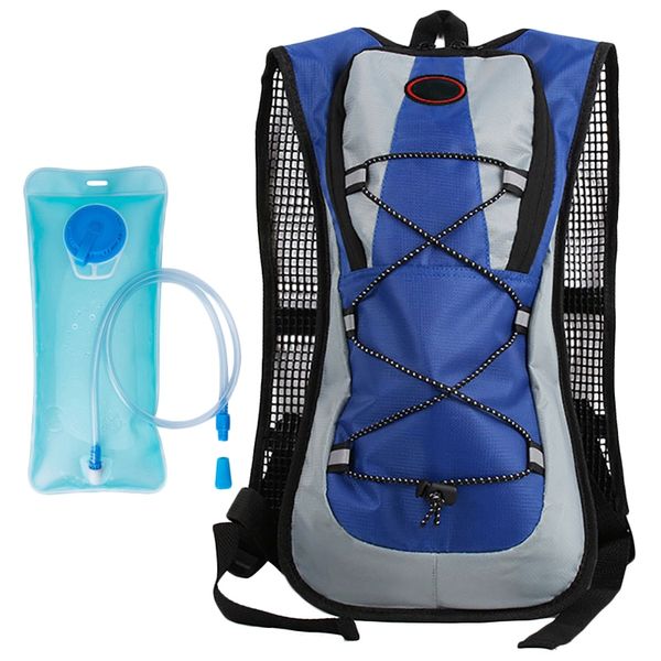 

outdoor camping water bag hydration backpack for hiking riding water pack bladder soft flask