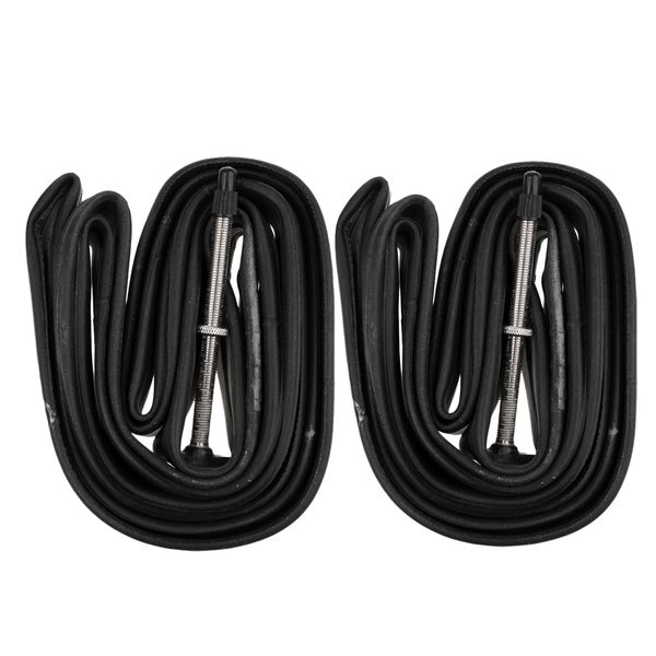 

2pcs 700c x 23 - 25c road / mountain bike mtb presta valve inner tube - 80mm