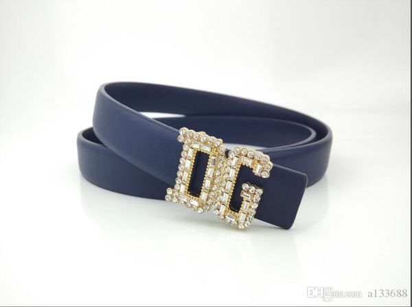 

fashionable double-sided contracted 100 take female tie-in skirt pure cowhide pants belt female double head high-quality cowhair, fine workm, Black;brown