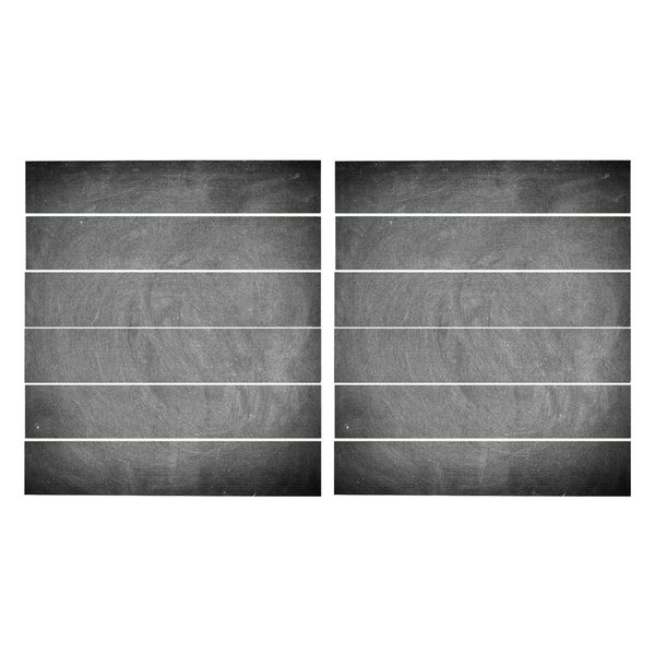 

12x self adhesive staircase stair riser stickers diy wall decals home decor gray