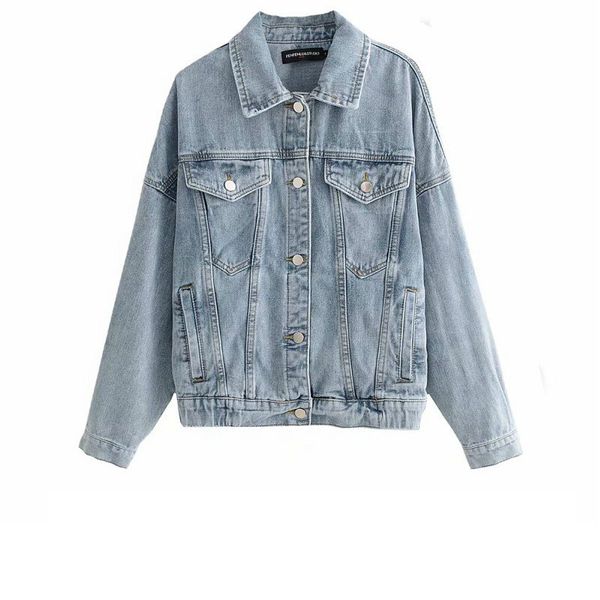 

denim jacket women clothes 2019 spring autumn coat korean vintage jeans jacket women streetwear chaqueta mujer zt3171, Black;brown