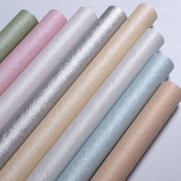 

3d relief silk solid wallpaper self adhesive film for living room bedroom ceiling silver glitter wallpaper wall decor