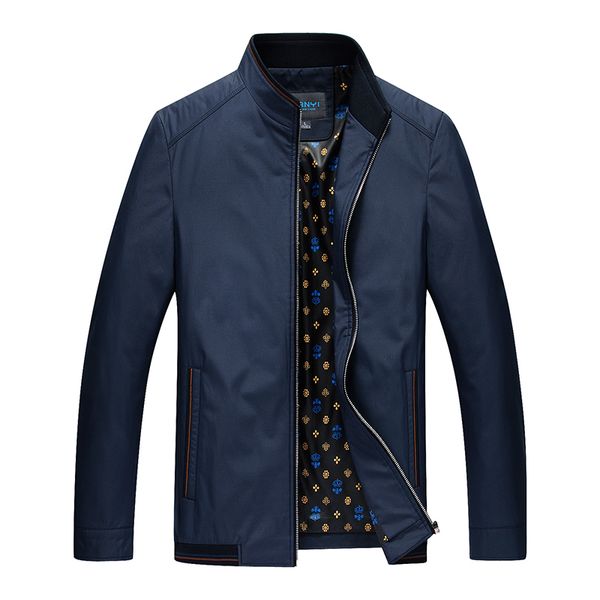 

men's jacket spring leisure bomber jacket fashion men's overcoat, Black;brown