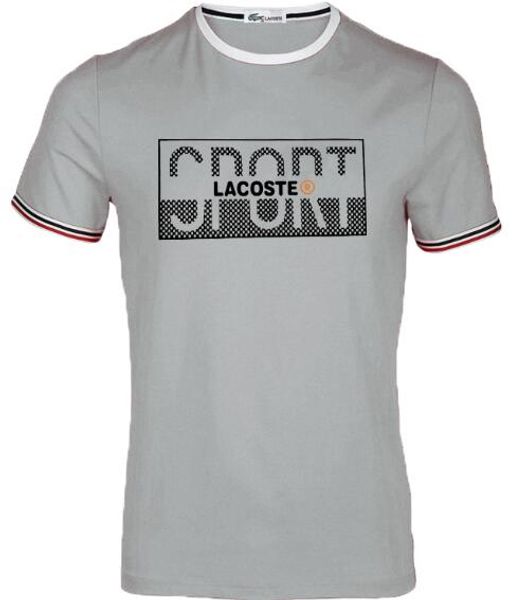 

2019 fashion designer short t-shirt european style men's round neck t-shirt 100% cotton short-sleeved men's clothes, White;black