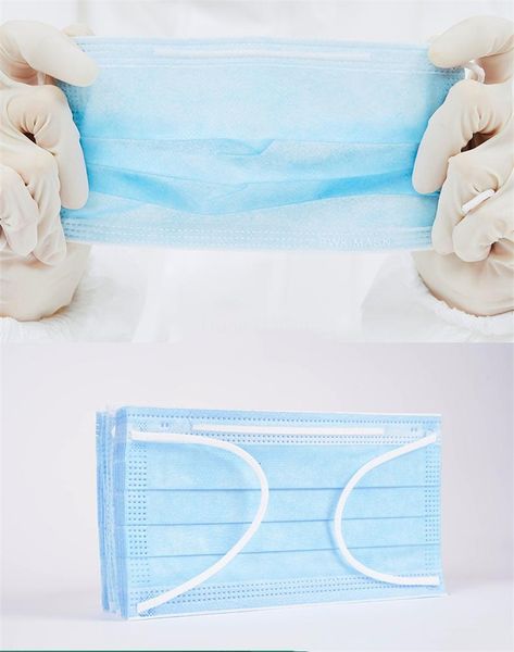 

dhl ship spa home personal blue mouthsalon sleep face facial mask cfts