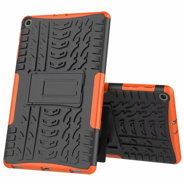 Dazzle Hybrid Kickstand Impactor Rugged Heavy Duty TPU + PC capa para Samsung Galaxy Tab A 10.1 2019 T510 T515 Tab S3 9.7 T820 100 pc / lote