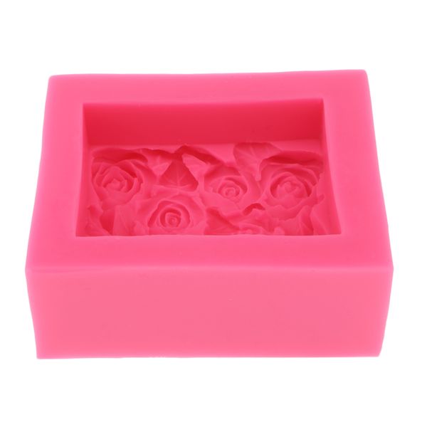 

diy pink soap silicone mold mould mould diy craft easy cast height 4cm