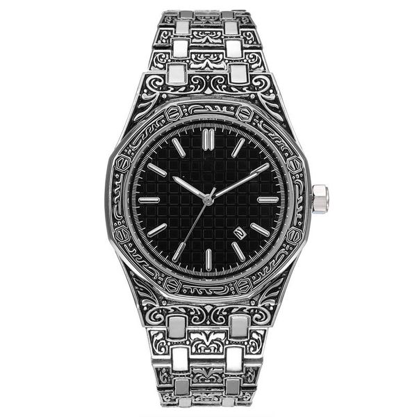 

2019 new fashion men's and women's designer watches multi-color stainless steel dial strap quartz business watches sipping, Slivery;brown