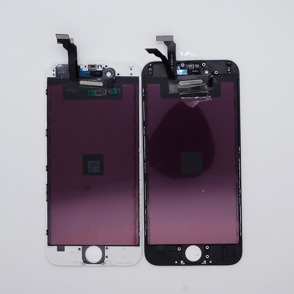 

for iphone 6 lcd premium display touch panels screen digitizer assembly replacement white and black