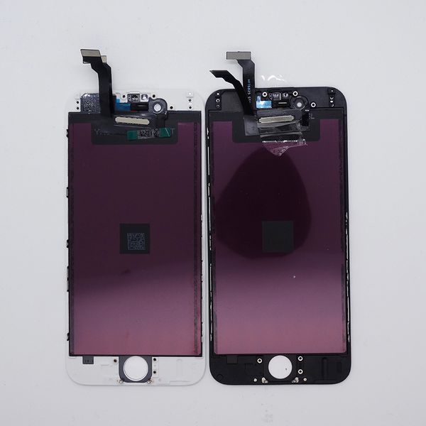 Per iPhone 6 LCD Premium Display Touch Panel Screen Digitizer Assembly sostituzione bianco e nero