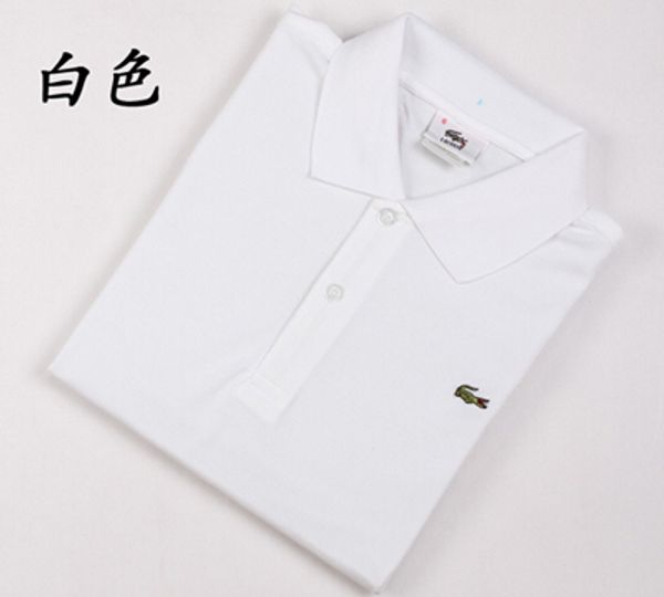 

2020 new luxury italy tee men's t-shirts designer polo shirts street embroidery crocodile printing clothing mens polo shirt, White;black