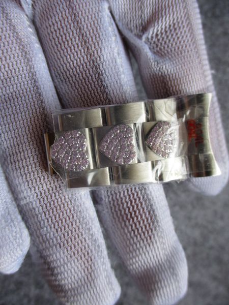 

904L 904 DIAMONDS из нержавеющей стали БРАСЛЕТ STRAP BAND, используется для женщин MEN Субстанд