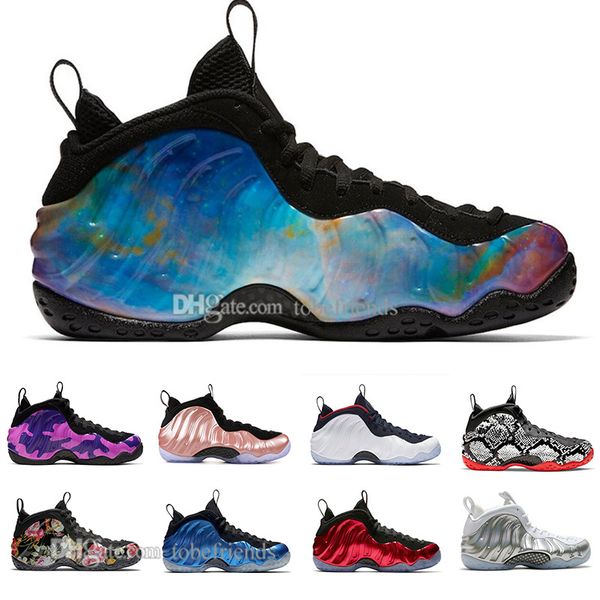 

2019 penny hardaway mens basketball shoes cny floral fleece habanero red sequoia metallic rust pink foam sports sneakers 7-13 ing