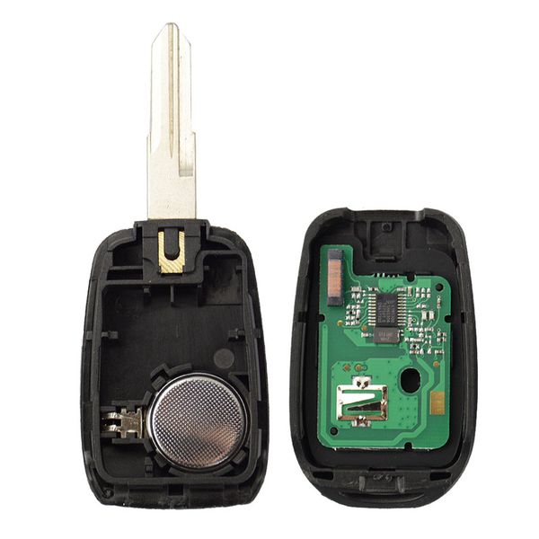 

3 buttons remote car key 433mhz fob for dacia duster 2013 2014 2015 2016 -2018 pcf7961m hitag aes 4a chip vac102