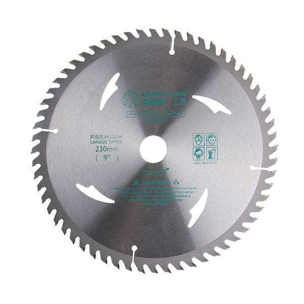 

9''/230mm circular saw blade 40/60/80 teeth alloy steel wheel discs for woodworking cutting aluminum wood iron plate power tool