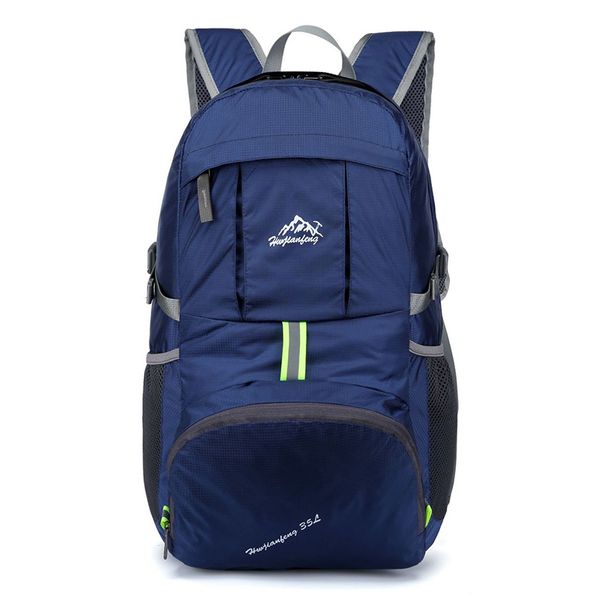 

outdoor 35l waterproof climbing hiking backpack foldable ultralight travel bag daypack reflective camping trekking rucksacks