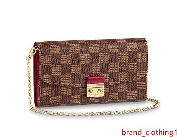 

croisette бумажник n60125 новые женщины показы мод экзотические кожаные сумки iconic сумки клатчи вечерние цепные кошельки кошелек