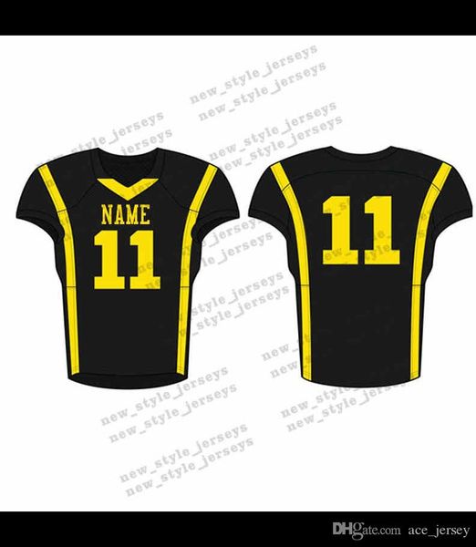 

68Men 2019 Youth Football Jerseys Army Green Wine Red Embroidery Logos Stitched Custom Any name Any number Jerseys