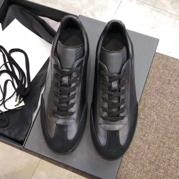 

b01 sneaker in black smooth leather women casual shoes men b01 suede sneaker designer low lace-up flat casual shoes