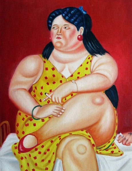 

rep. fernando botero -5 home decor handpainted &hd print oil painting on canvas wall art canvas pictures 191124