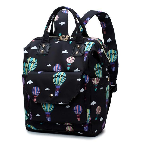 

многофункциональный печатный рюкзак большой емкости модная сумка для мамы