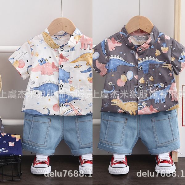 

jeremy wolf dragon dragon 2020 baby t-shirt printed dinosaur t-shirt two-piece set