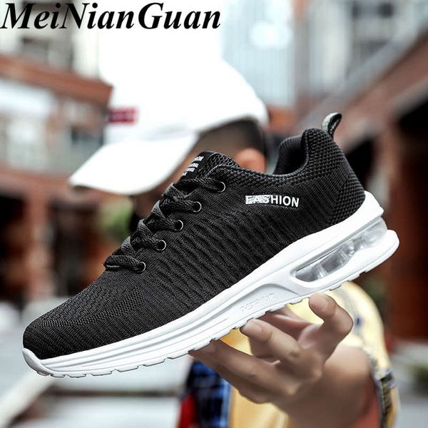 

autumn sneakers for men large size low running shoes man air cushion white sports shoes light flat lace up men's sport shoe i4