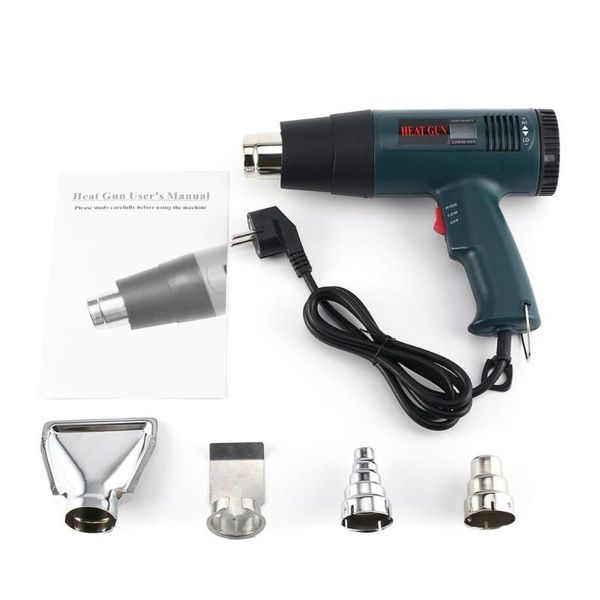 

1800w electric air heater gun temperature-controlled heat gun soldering digital industrial heat guns with lcd display