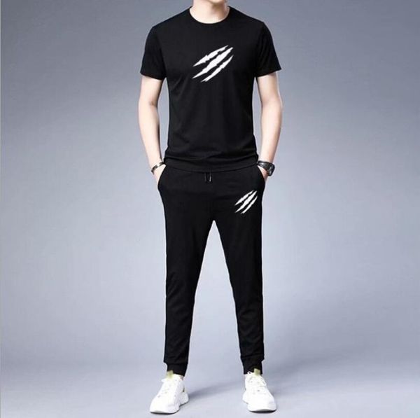 

tracksuit quick-drying men's sportswear suit gym leggings training clothes sports running sportswear, Gray