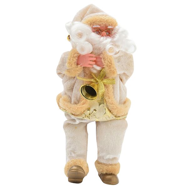 

goods sitting santa claus doll home furnishing christmas gift flannel toys xmas table decor decorations