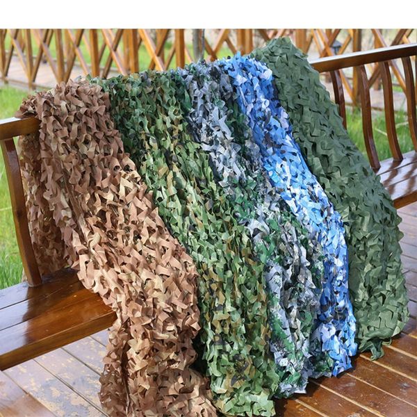 

2x3m 2x4m 2x5m 3x3m 3x5m hunting camouflage nets woodland army camo netting camping sun sheltertent shade sun shelter