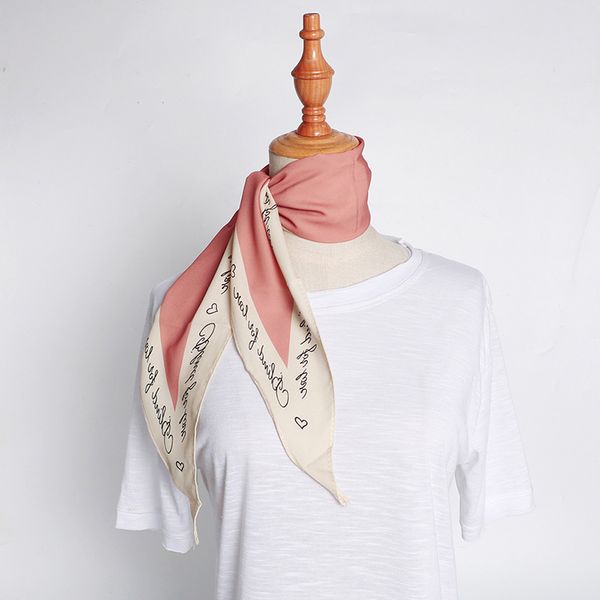 

luxury women small chiffon diamond shape neck scarf 110cm x 35 cm hair scarf neckerchief girl headband small neck scarf, Blue;gray