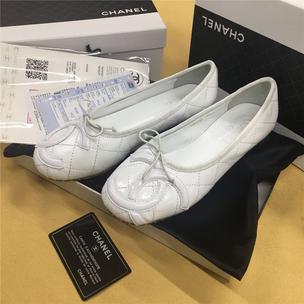 

fashion trend luxury designer ballet shoes new women's flat shoes solid color casual shoes comfortable tip temperament fashionshoes a3, Black