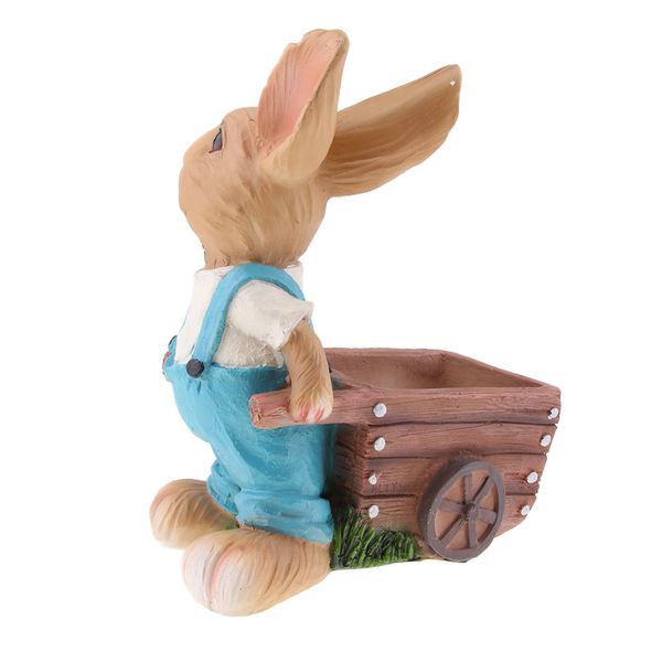 

realistic bunny rabbit statue spring hare garden sculpture lifelike animals