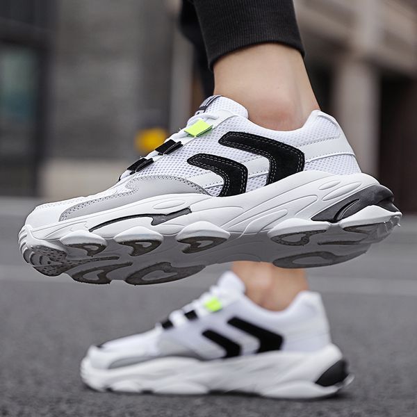 

2020 plus size krasovki men's casual shoes men sneakers comfortable sport footwears trainers brand shoes chaussure homme, Black