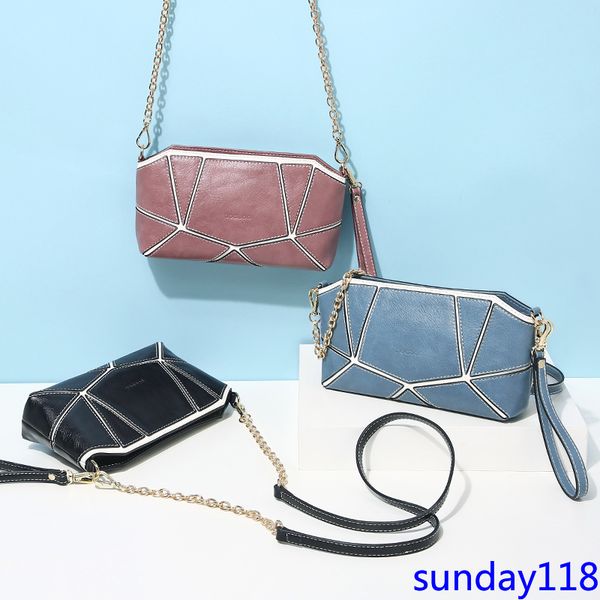 

new stitched clutch bag stylish one-shoulder crossbody women bag 23x13x6