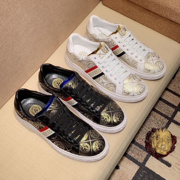 

black white thick bottom classic casual shoes casual sports skateboard mens sneakers velvet heel dress shoes sports tennis