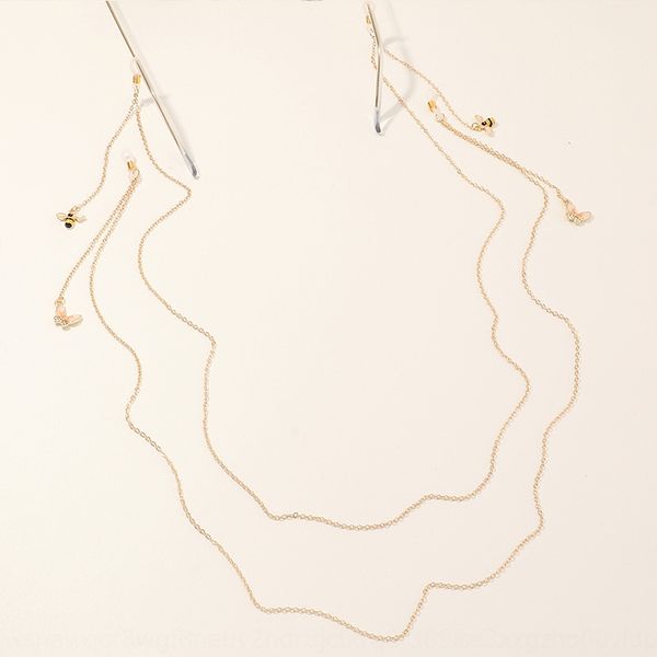 

jewelry creative bee butterfly pendant eye pendant sun sunglasses chain hipster neck sunglasses chain accessories