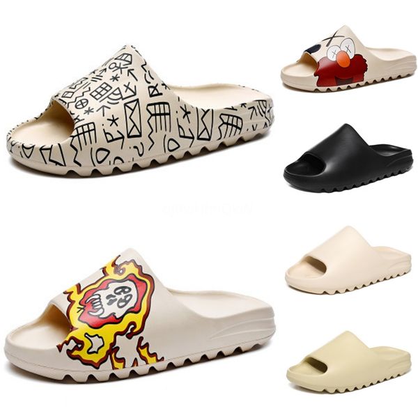 

sandals men 2020 summer new causal woven rhinestone pearl black toe slippers four colors optional men shoes plus size 43#992, Black;grey