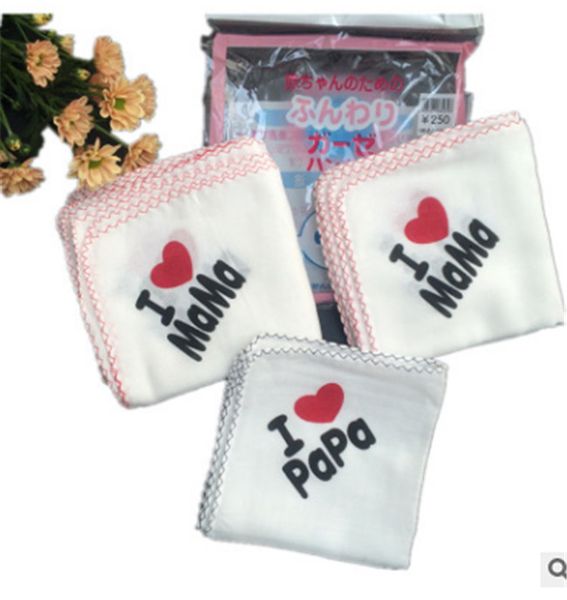 

baby head burp cloth triangle bib newborn cartoon saliva gauze saliva towel square handkerchie, Blue;gray